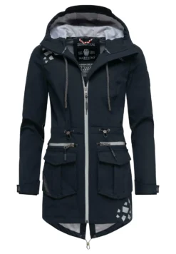 Marikoo Ulissaa - Regenjas - Dark Blue -Marikoo db2773c3c2674f03b73bd0c679dfa665 scaled