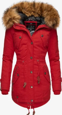 Marikoo Parkas Winterparka La Viva Dames Lichtrood