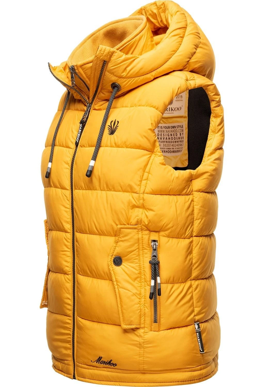 Marikoo Taisaa - Bodywarmer - Yellow 5 Marikoo Taisaa - Bodywarmer - Yellow - Afbeelding 5