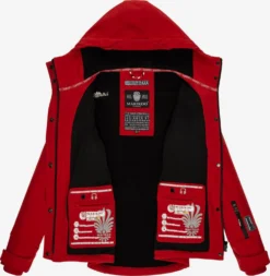 Marikoo Tussenjassen Tussenjas Kleine Zicke Dames Vuurrood -Marikoo df3f276540f2c05ced7e6be63bf8e009