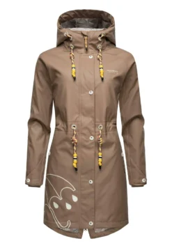 Marikoo Dancing Umbrella - Regenjas - Taupe