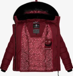 Marikoo Winterjassen Winterjas Qesraa Dames Kersrood -Marikoo e095cc5889c41b7d3c89bb9e6c8bf992