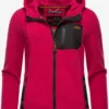 Marikoo Outdoor Jassen Fleece Jas Mount Iwaki Dames Framboos