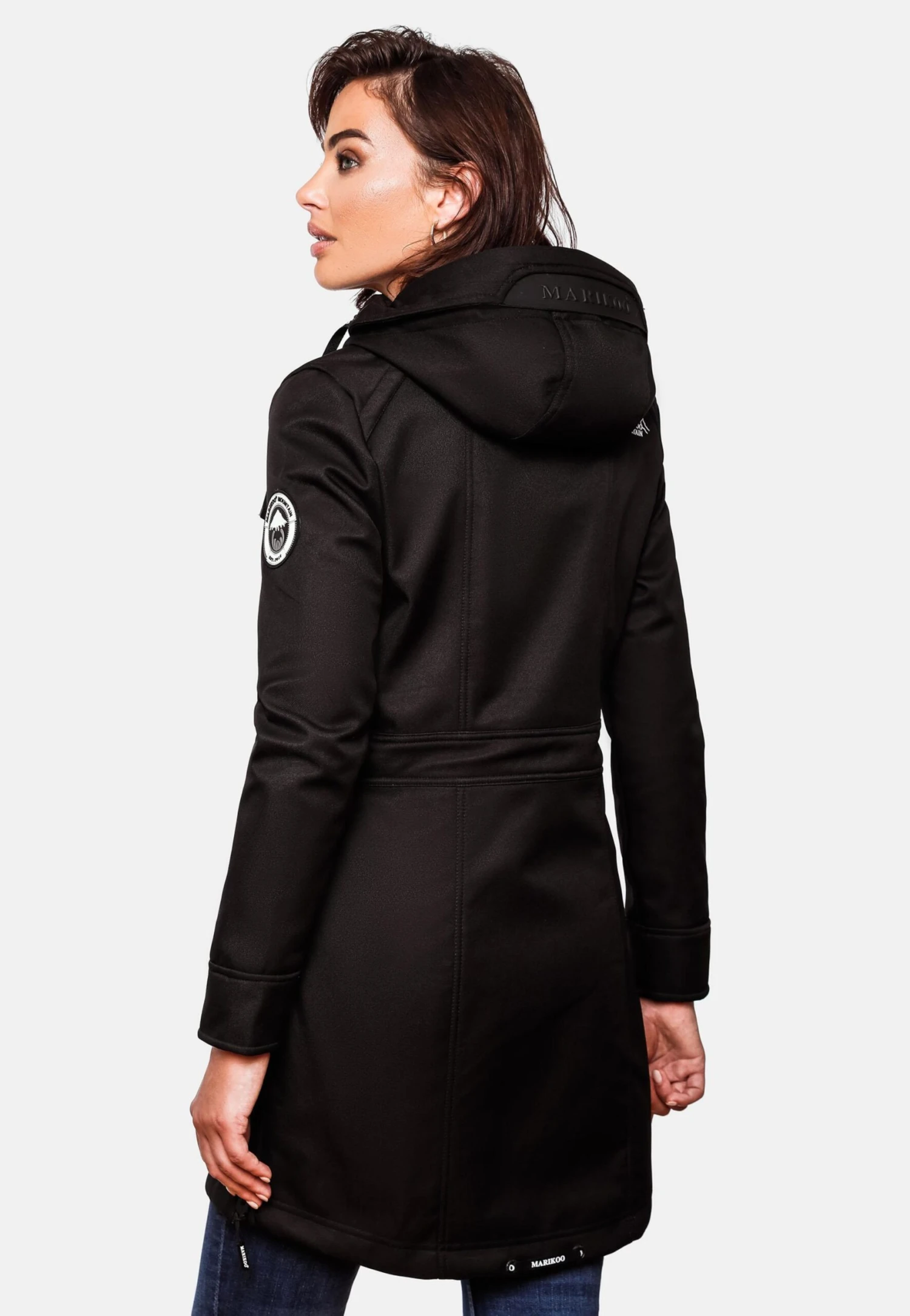 Marikoo Parkas Tussenparka Dames Zwart 8 Marikoo Parkas Tussenparka Dames Zwart - Afbeelding 8