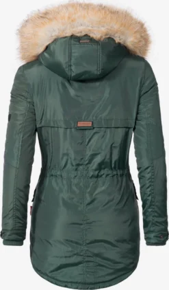 Marikoo Parkas Winterparka Grinsekatze Dames Donkergroen -Marikoo e6f3135233d80c77f0fadded96f7675f scaled