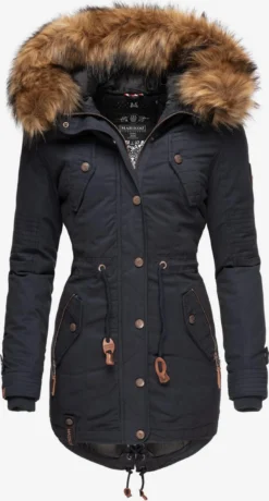 Marikoo Parkas Winterparka Dames Nachtblauw