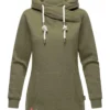 Marikoo Izuyaa - Hoodie - Dusty Olive Melange