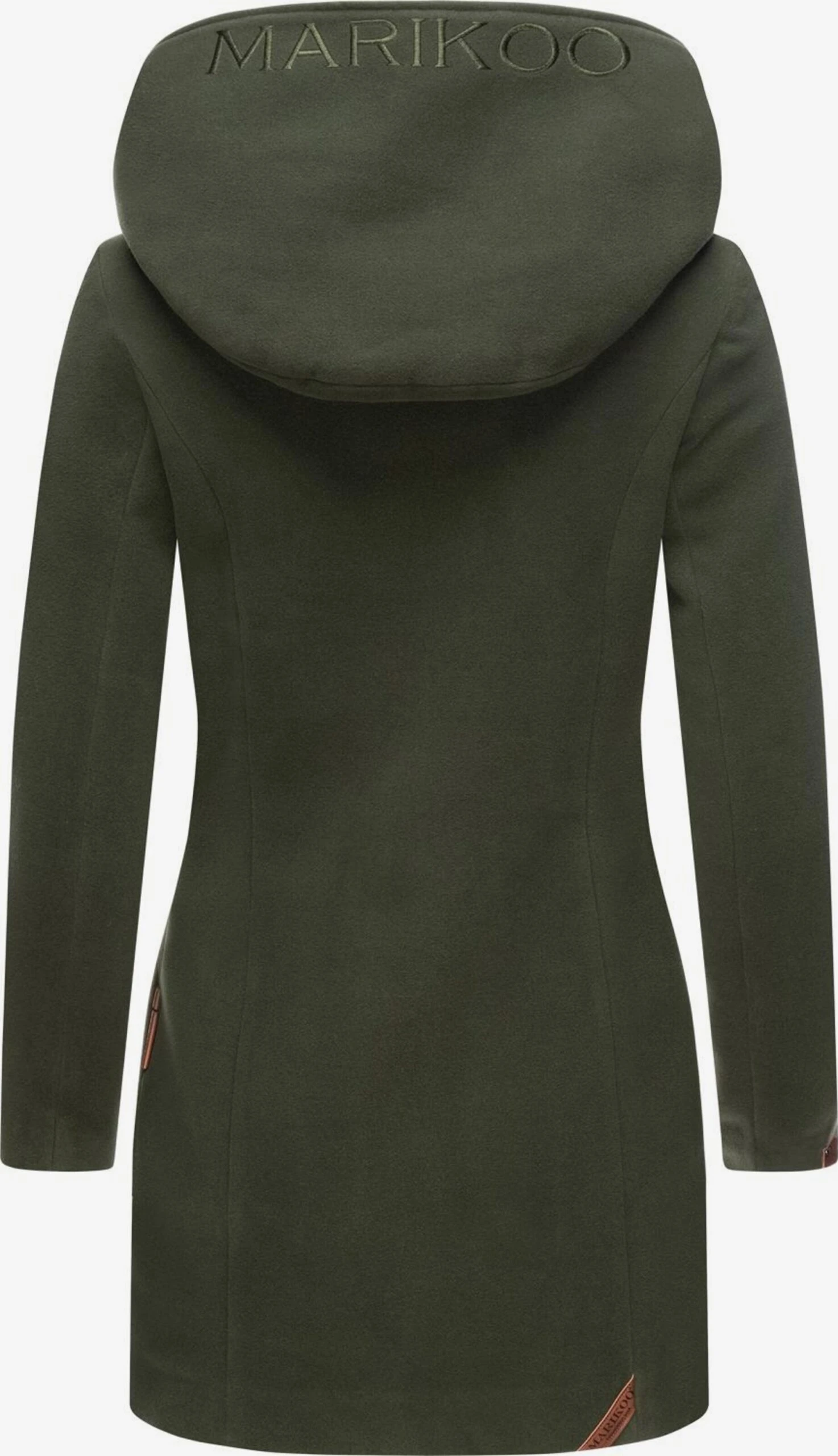 Marikoo Wintermantels Wintermantel Maikoo Dames Kaki 3 Marikoo Wintermantels Wintermantel Maikoo Dames Kaki - Afbeelding 3