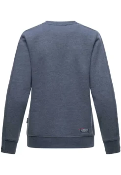 Marikoo Umikoo - Sweater - Dusty Blue Melange -Marikoo ee8db8b2ffca48ee8b9cdb2c0bc13603