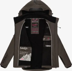 Marikoo Winterjassen Winterjas Dames Bruin -Marikoo f03027613b34488bfb3e97e7d779c8bd