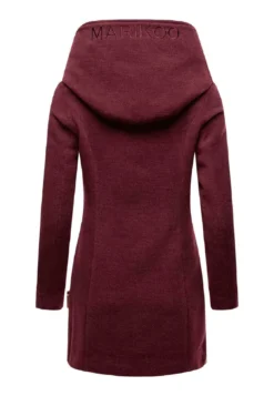 Marikoo Winterjas - Bordeaux Meliert -Marikoo f1c8b91210b34ee885b3e4d9e0af21de