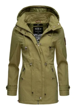 Marikoo Nyokoo - Parka - Green Dots