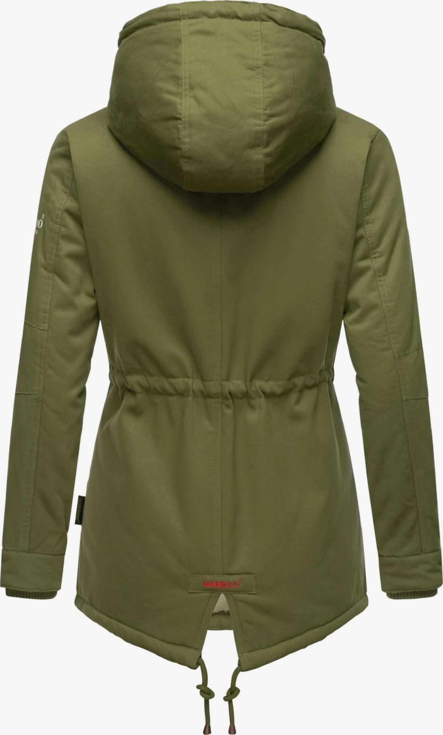 Marikoo Winterjassen Winterjas Manolya Dames Olijfgroen 3 Marikoo Winterjassen Winterjas Manolya Dames Olijfgroen - Afbeelding 3