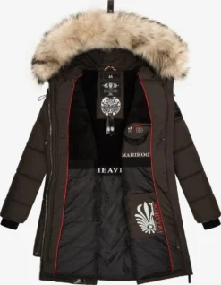 Marikoo Wintermantels Wintermantel Chaskaa Dames Basaltgrijs -Marikoo f37449cb03a034fbe46c949eca715a06 scaled