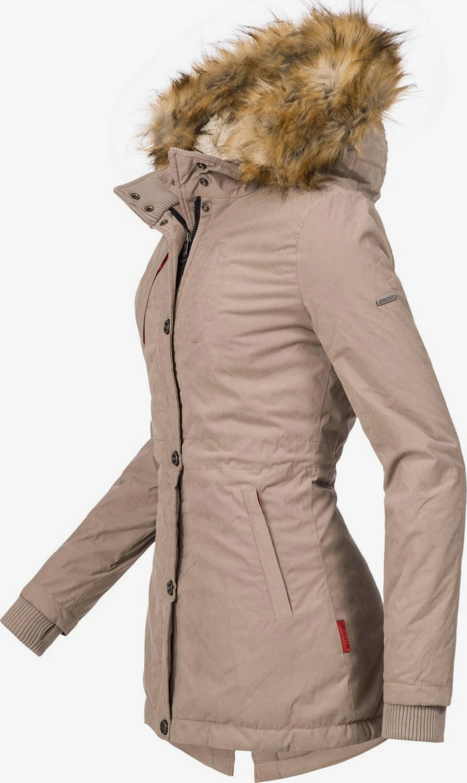 Marikoo Parkas Winterparka Akira Dames Camel 3 Marikoo Parkas Winterparka Akira Dames Camel - Afbeelding 3