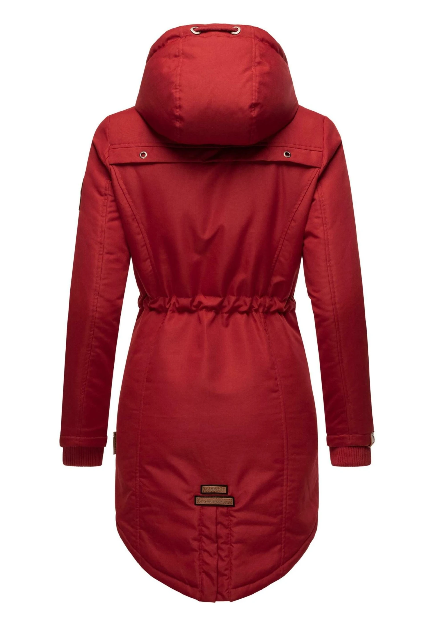 Marikoo Kamii - Winterjas - Blood Red 2 Marikoo Kamii - Winterjas - Blood Red - Afbeelding 2