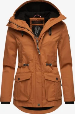 Marikoo Parkas Tussenparka Babetaa Dames Bruin -Marikoo f7639f7d37b8fc24dc3149a603acf711 scaled