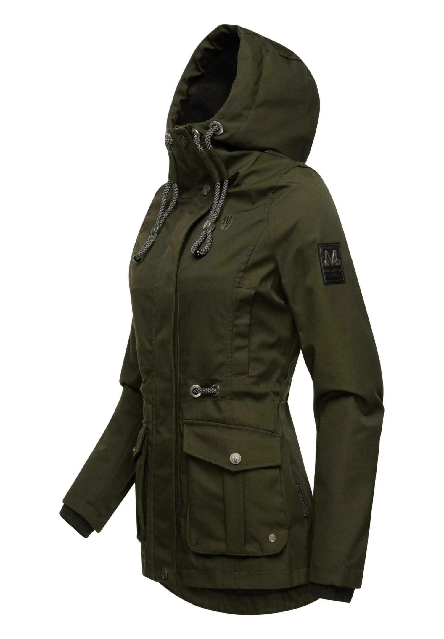 Marikoo Babetaa- Parka - Olive 4 Marikoo Babetaa- Parka - Olive - Afbeelding 4
