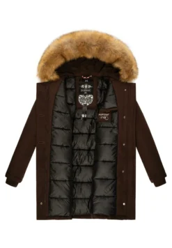 Marikoo Karmaa - Winterjas - Dark Choco -Marikoo f923dbb4133e4ac0b48ae9ebfa1fbc8f scaled