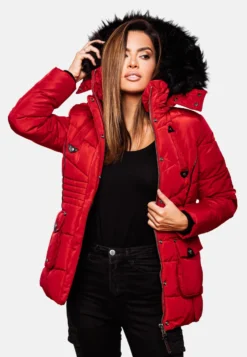 Marikoo Winterjassen Winterjas Vanilla Dames Rood -Marikoo fa03d8b1270b974a27ff0c8272a9b985 scaled